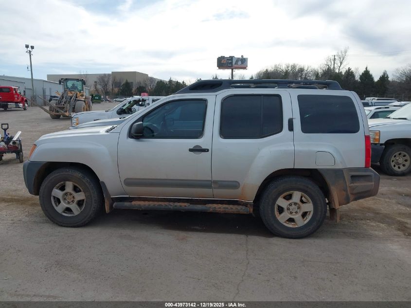 2005 Nissan Xterra S VIN: 5N1AN08U25C601523 Lot: 43973142