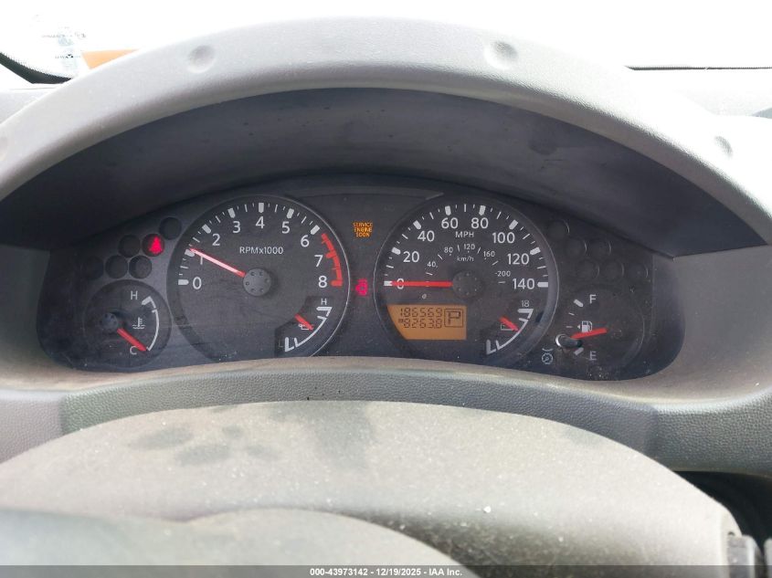 2005 Nissan Xterra S VIN: 5N1AN08U25C601523 Lot: 43973142