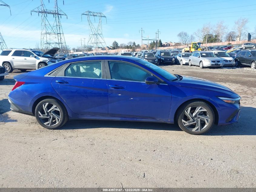 2024 Hyundai Elantra Limited VIN: KMHLP4DG6RU651383 Lot: 43973147