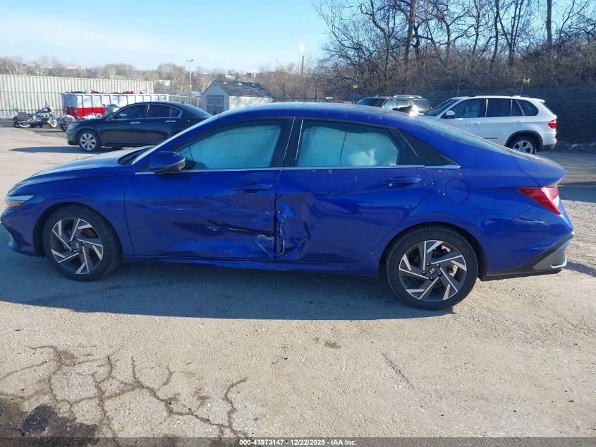 2024 Hyundai Elantra Limited VIN: KMHLP4DG6RU651383 Lot: 43973147