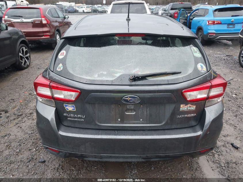 2018 Subaru Impreza 2.0I VIN: 4S3GTAA66J3705111 Lot: 43973152