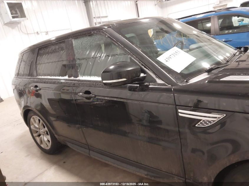 2016 Land Rover Range Rover Sport 3.0L V6 Supercharged Hse VIN: SALWR2PF2GA103407 Lot: 43973153