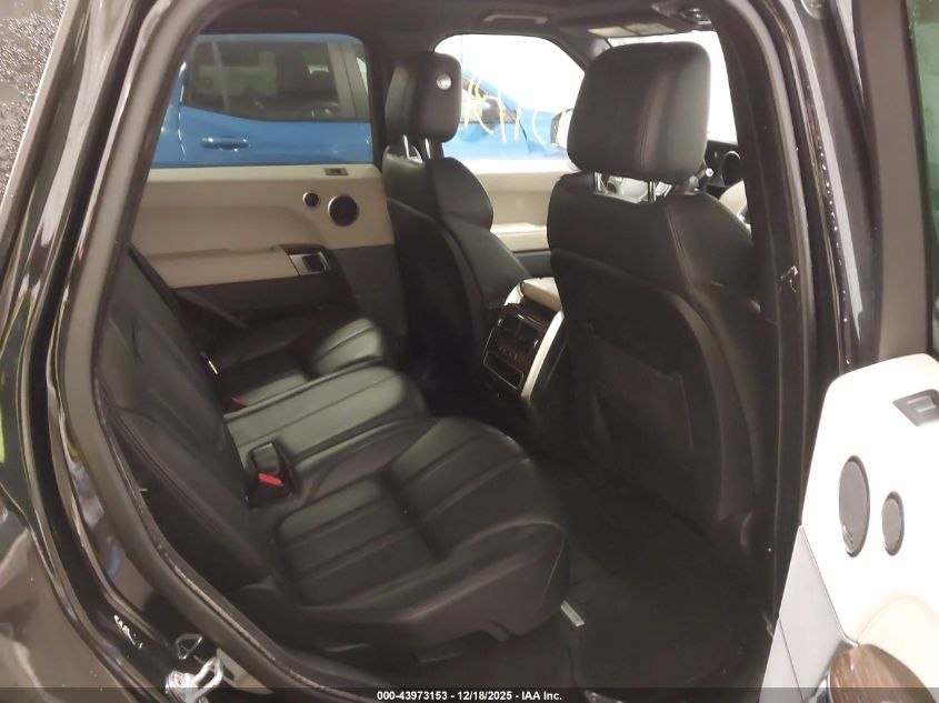 2016 Land Rover Range Rover Sport 3.0L V6 Supercharged Hse VIN: SALWR2PF2GA103407 Lot: 43973153