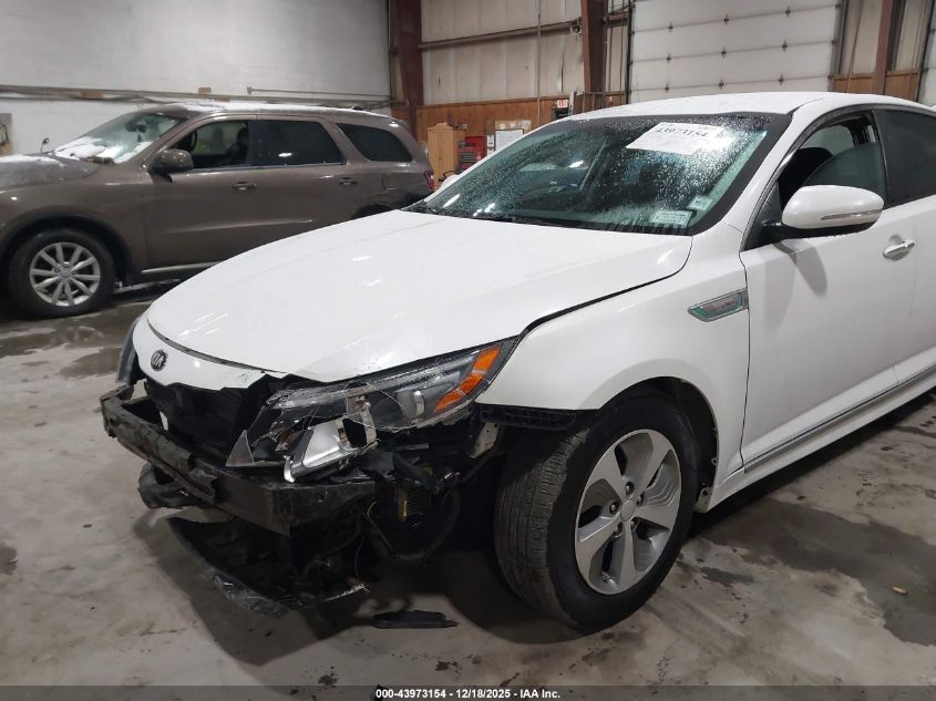 2016 Kia Optima Hybrid VIN: KNAGM4AD3G5094655 Lot: 43973154
