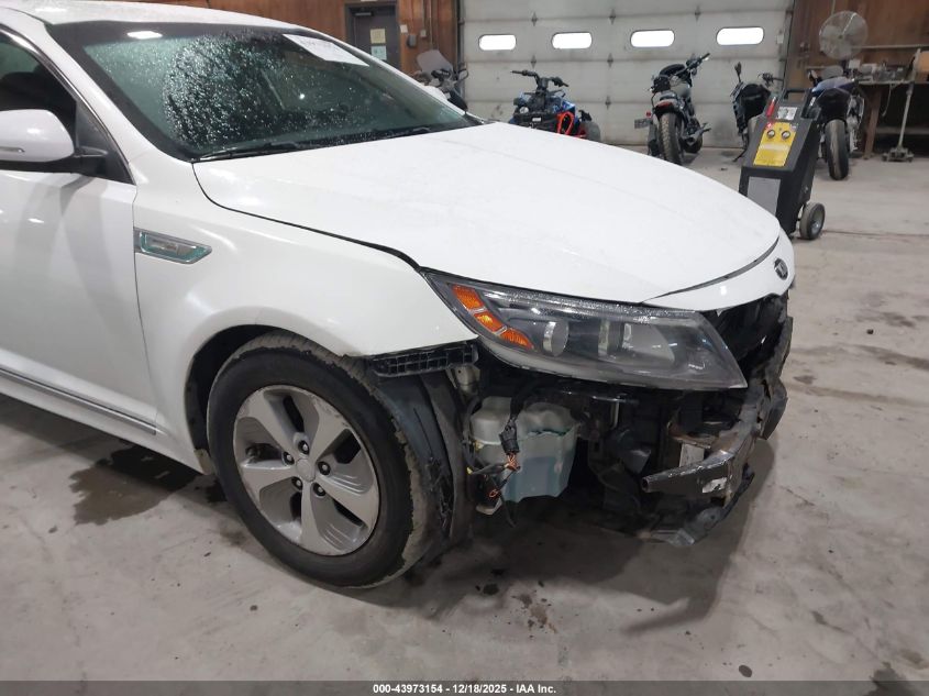 2016 Kia Optima Hybrid VIN: KNAGM4AD3G5094655 Lot: 43973154