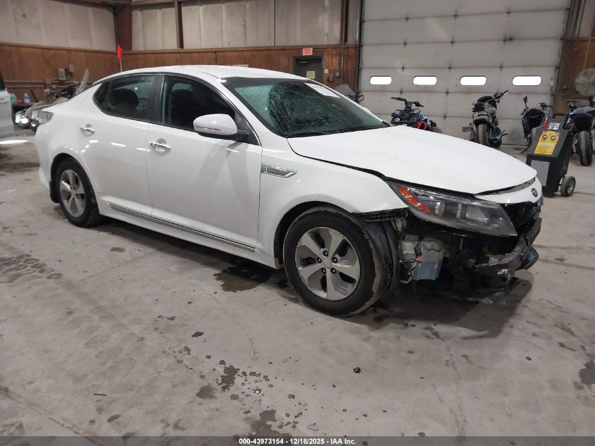 2016 Kia Optima Hybrid VIN: KNAGM4AD3G5094655 Lot: 43973154