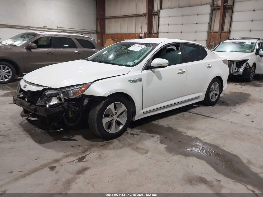 2016 Kia Optima Hybrid VIN: KNAGM4AD3G5094655 Lot: 43973154