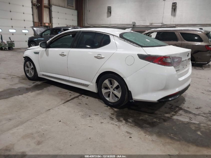 2016 Kia Optima Hybrid VIN: KNAGM4AD3G5094655 Lot: 43973154
