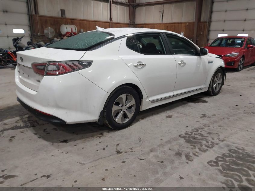 2016 Kia Optima Hybrid VIN: KNAGM4AD3G5094655 Lot: 43973154