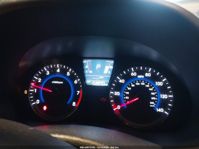 2014 Hyundai Accent Se VIN: KMHCU5AE0EU189558 Lot: 43973159