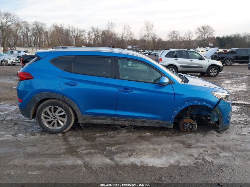 2016 Hyundai Tucson Se VIN: KM8J33A43GU125944 Lot: 43973167