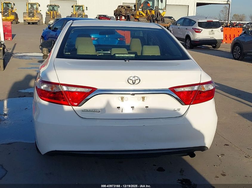 2017 Toyota Camry Le VIN: 4T1BF1FK8HU792162 Lot: 43973168