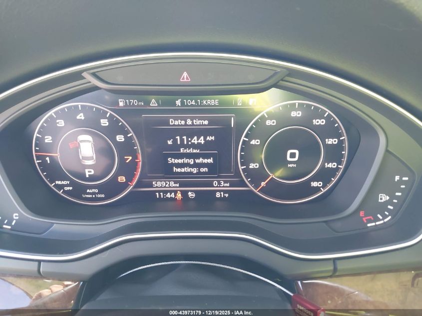 2020 Audi Q5 Prestige 45 Tfsi Quattro S Tronic VIN: WA1CNAFY4L2003908 Lot: 43973179