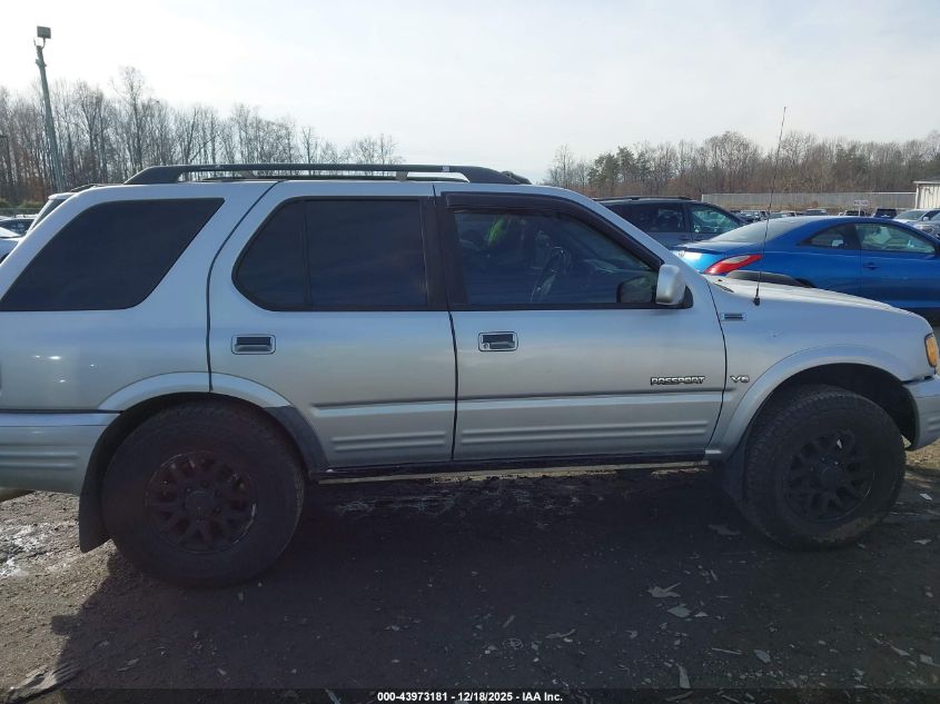 2000 Honda Passport Ex/Lx VIN: 4S6DM58W5Y4411140 Lot: 43973181