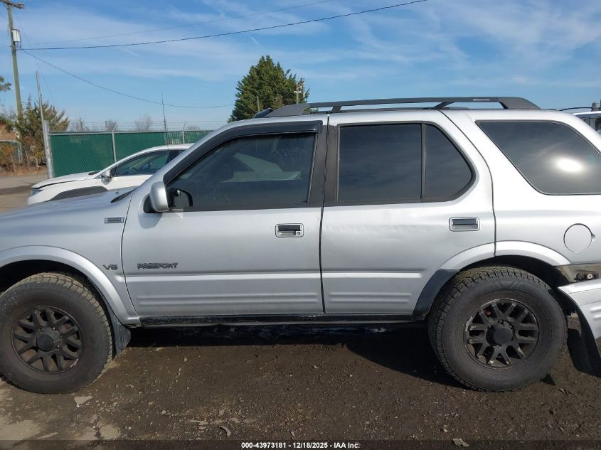 2000 Honda Passport Ex/Lx VIN: 4S6DM58W5Y4411140 Lot: 43973181