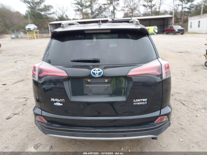 2018 Toyota Rav4 Hybrid Limited VIN: JTMDJREVXJD201440 Lot: 43973202