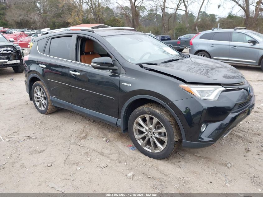2018 Toyota Rav4 Hybrid Limited VIN: JTMDJREVXJD201440 Lot: 43973202