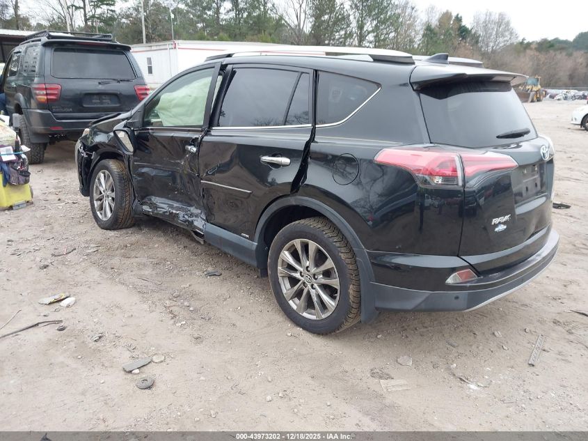 2018 Toyota Rav4 Hybrid Limited VIN: JTMDJREVXJD201440 Lot: 43973202