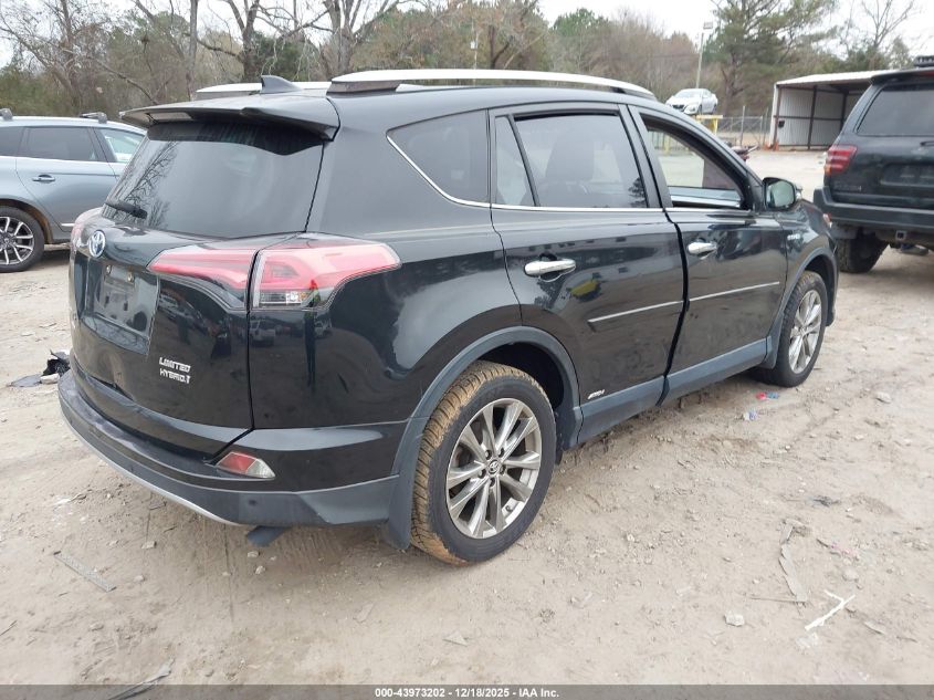 2018 Toyota Rav4 Hybrid Limited VIN: JTMDJREVXJD201440 Lot: 43973202