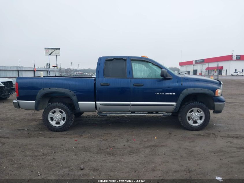 2003 Dodge Ram 2500 Slt/Laramie/St VIN: 3D7KU28D43G732704 Lot: 43973205