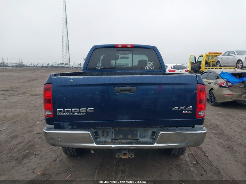 2003 Dodge Ram 2500 Slt/Laramie/St VIN: 3D7KU28D43G732704 Lot: 43973205