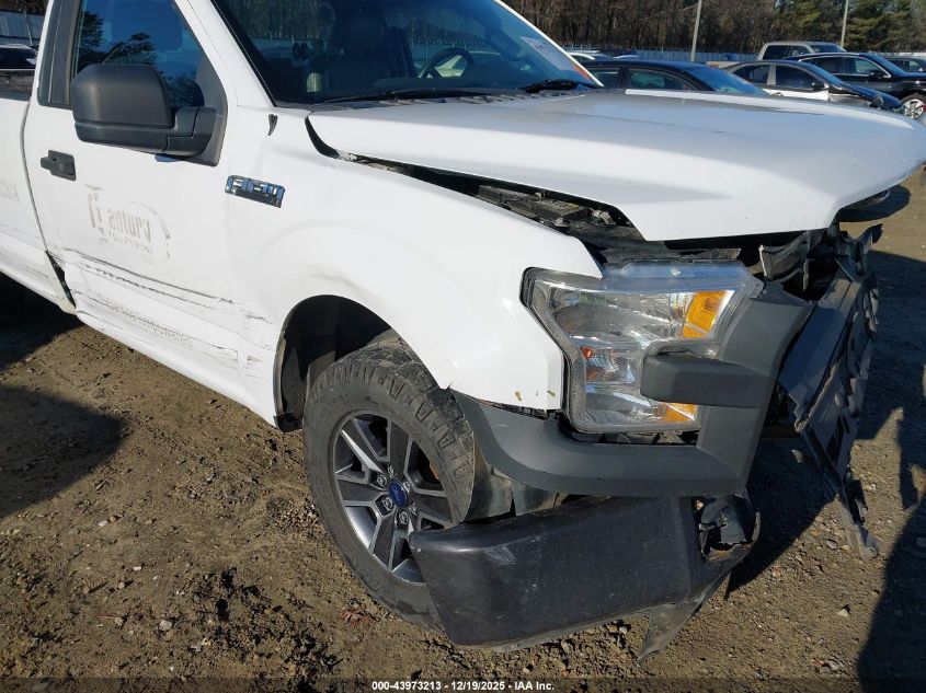 2017 Ford F-150 Xl VIN: 1FTMF1CF5HKD66011 Lot: 43973213