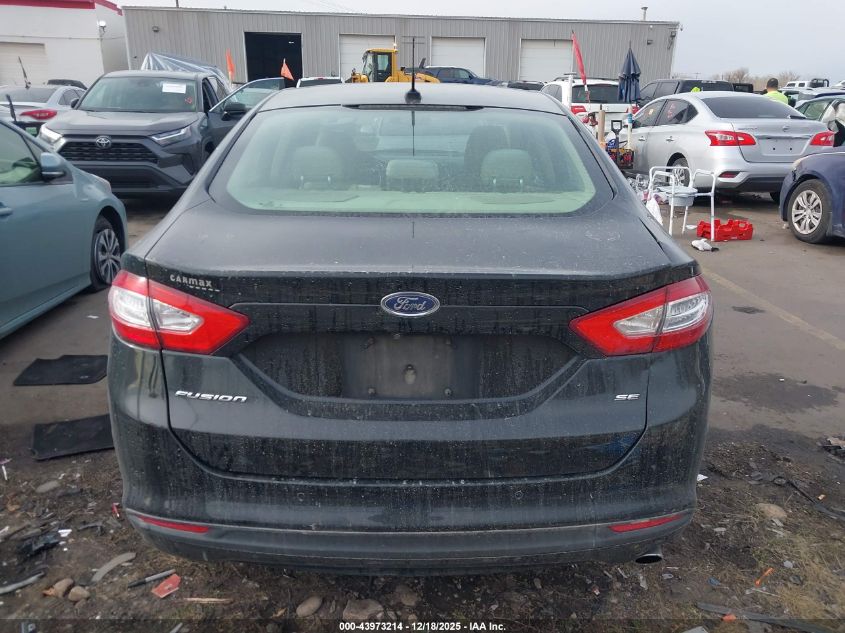 2016 Ford Fusion Se VIN: 3FA6P0H75GR354281 Lot: 43973214