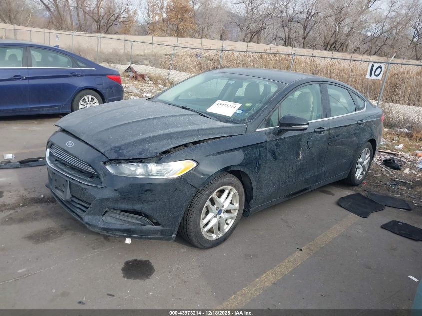 2016 Ford Fusion Se VIN: 3FA6P0H75GR354281 Lot: 43973214