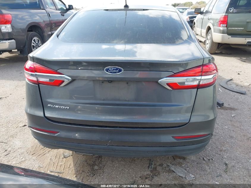 2019 Ford Fusion S VIN: 3FA6P0G76KR286521 Lot: 43973217