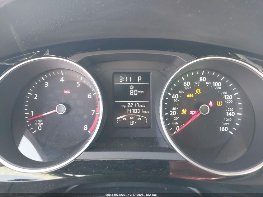 2016 Volkswagen Jetta 1.8T Sport VIN: 3VWD17AJ5GM394372 Lot: 43973222