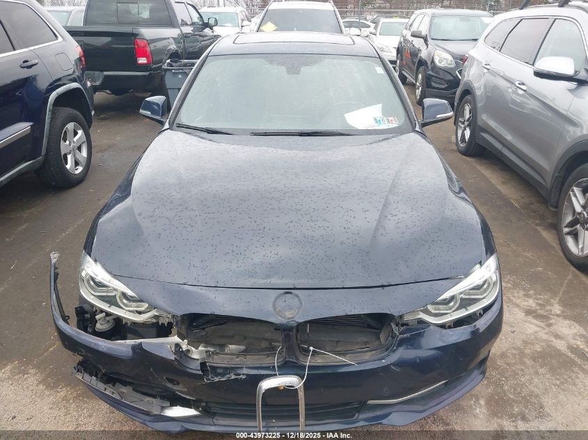 2016 BMW 328I xDrive VIN: WBA8E3G56GNT75246 Lot: 43973225