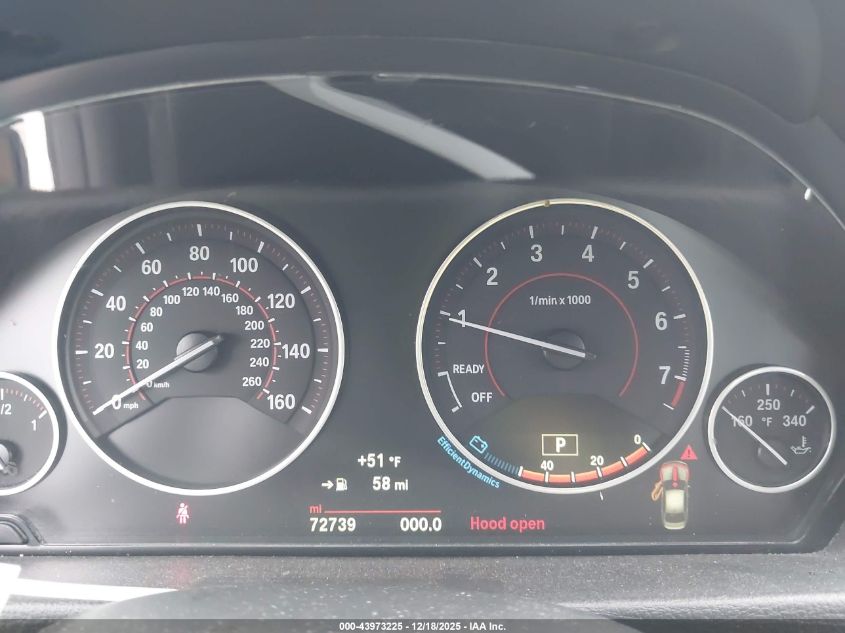 2016 BMW 328I xDrive VIN: WBA8E3G56GNT75246 Lot: 43973225