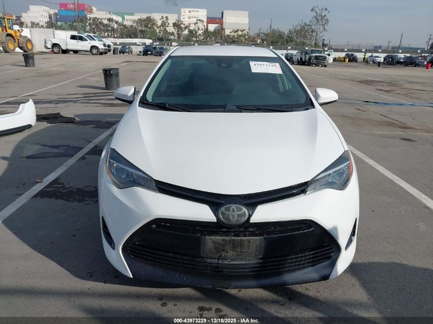 2018 Toyota Corolla Le VIN: 5YFBURHE0JP830437 Lot: 43973229