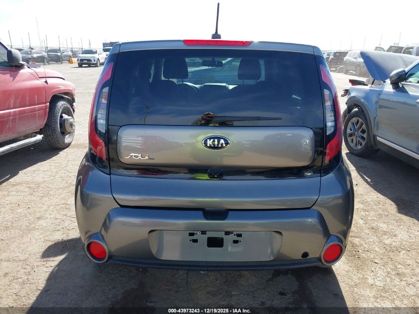 2018 Kia Soul + VIN: KNDJP3A5XJ7607396 Lot: 43973243