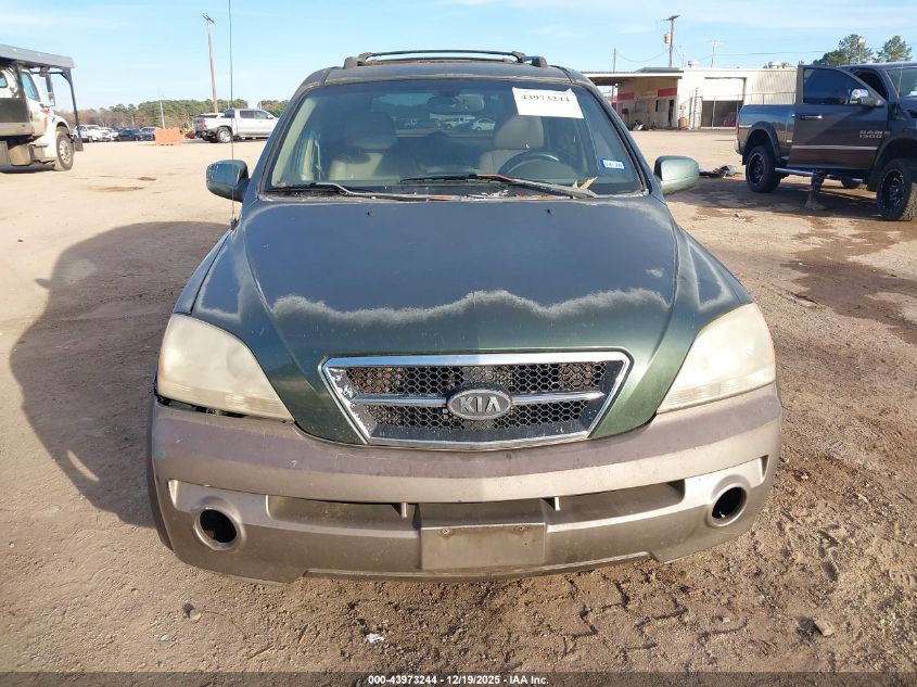 2004 Kia Sorento Ex/Lx VIN: KNDJD733045213756 Lot: 43973244