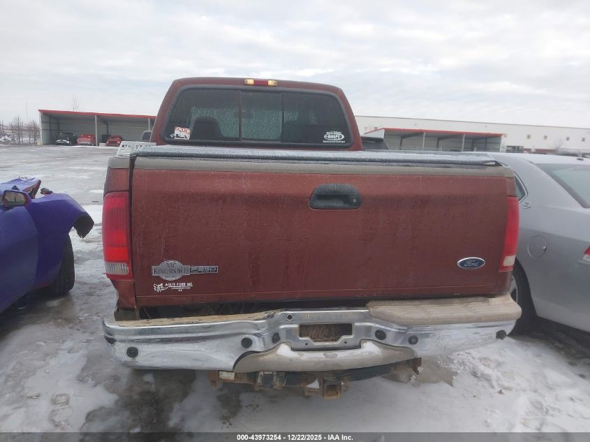 2005 Ford F-250 Lariat/Xl/Xlt VIN: 1FTSW21P55EA03825 Lot: 43973254