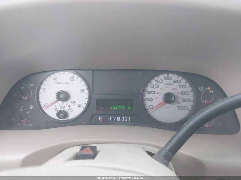 2005 Ford F-250 Lariat/Xl/Xlt VIN: 1FTSW21P55EA03825 Lot: 43973254