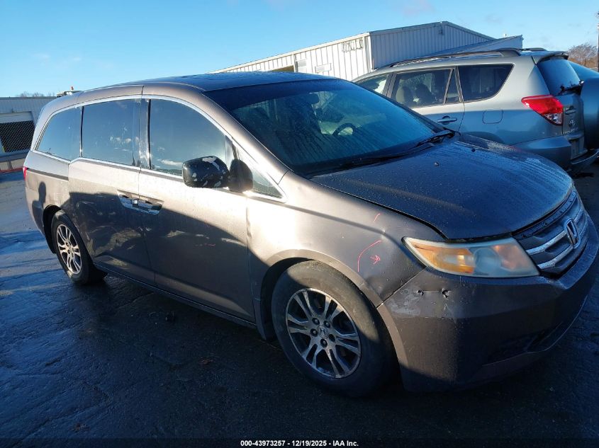 2011 Honda Odyssey Ex-L VIN: 5FNRL5H66BB071972 Lot: 43973257