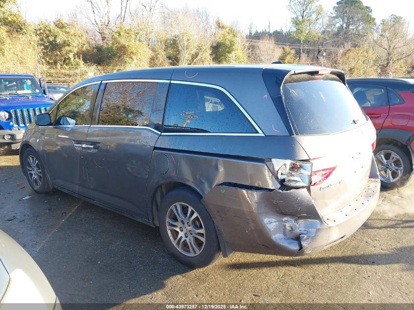 2011 Honda Odyssey Ex-L VIN: 5FNRL5H66BB071972 Lot: 43973257