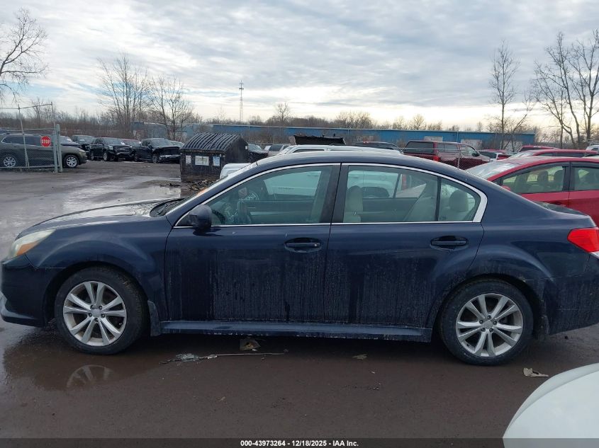 2013 Subaru Legacy 2.5I Premium VIN: 4S3BMBC67D3028813 Lot: 43973264