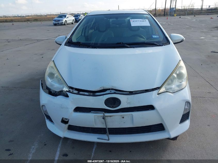 2014 Toyota Prius C One VIN: JTDKDTB33E1561395 Lot: 43973267