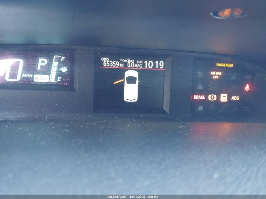 2014 Toyota Prius C One VIN: JTDKDTB33E1561395 Lot: 43973267