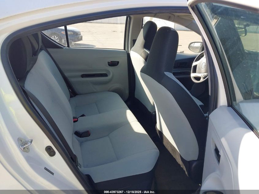 2014 Toyota Prius C One VIN: JTDKDTB33E1561395 Lot: 43973267