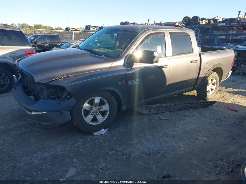 VIN 1C6RR6KM2HS741712 2017 RAM 1500 TRADESMAN  4X2 "57" BOX