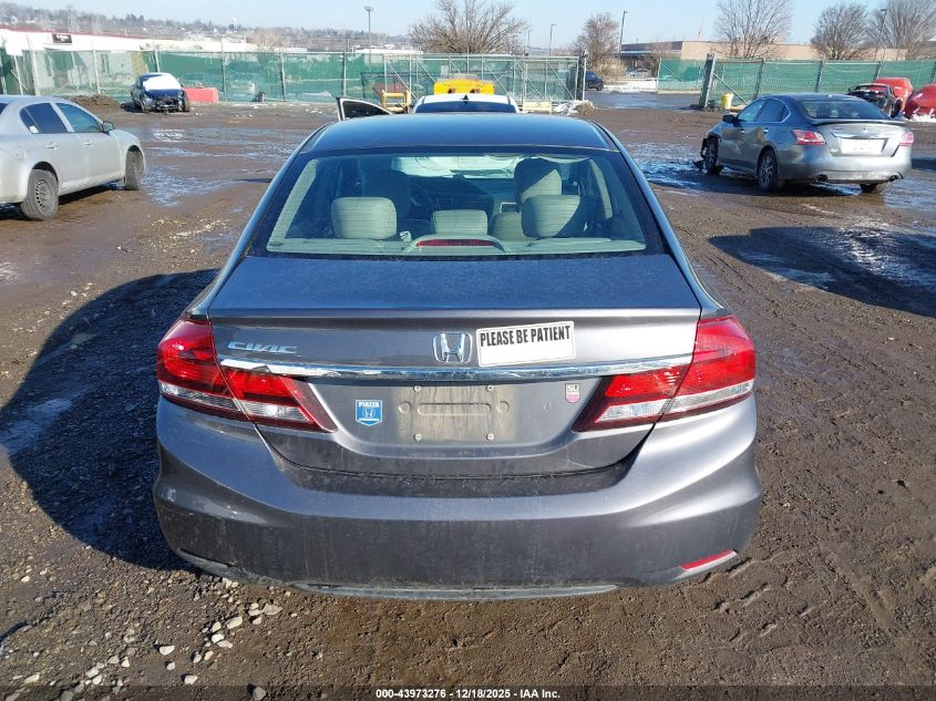 2015 Honda Civic Ex-L VIN: 19XFB2F9XFE227492 Lot: 43973276