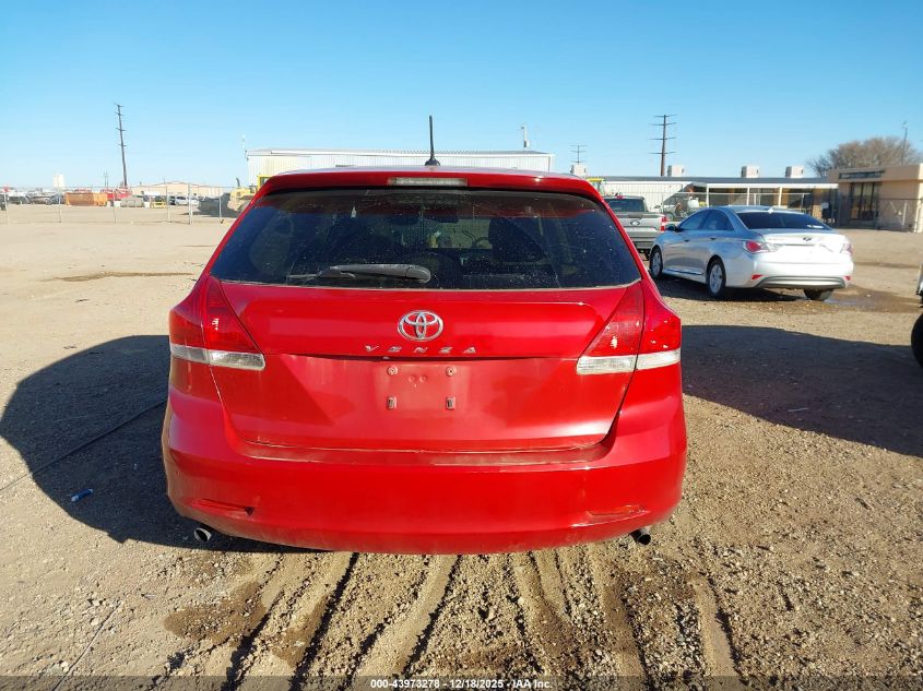 2009 Toyota Venza Base V6 VIN: 4T3ZK11A69U013665 Lot: 43973278