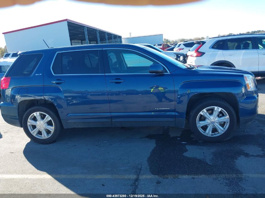 2017 GMC Terrain Sle-1 VIN: 2GKALMEK6H6165765 Lot: 43973280