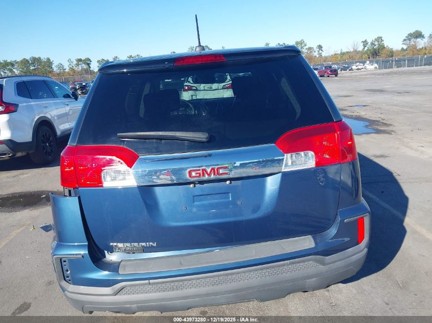 2017 GMC Terrain Sle-1 VIN: 2GKALMEK6H6165765 Lot: 43973280