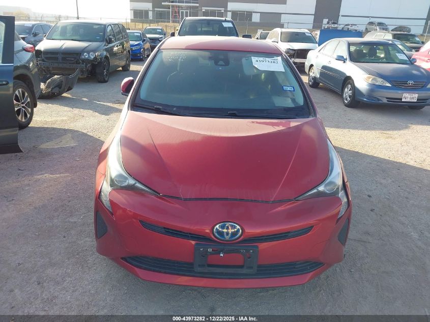 2017 Toyota Prius Three VIN: JTDKARFUXH3531544 Lot: 43973282