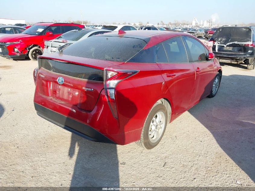 2017 Toyota Prius Three VIN: JTDKARFUXH3531544 Lot: 43973282